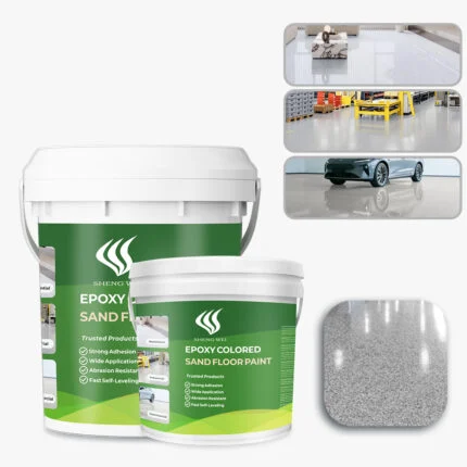 SHENGWEI Epoxy Colored Sand Floor Paint Series